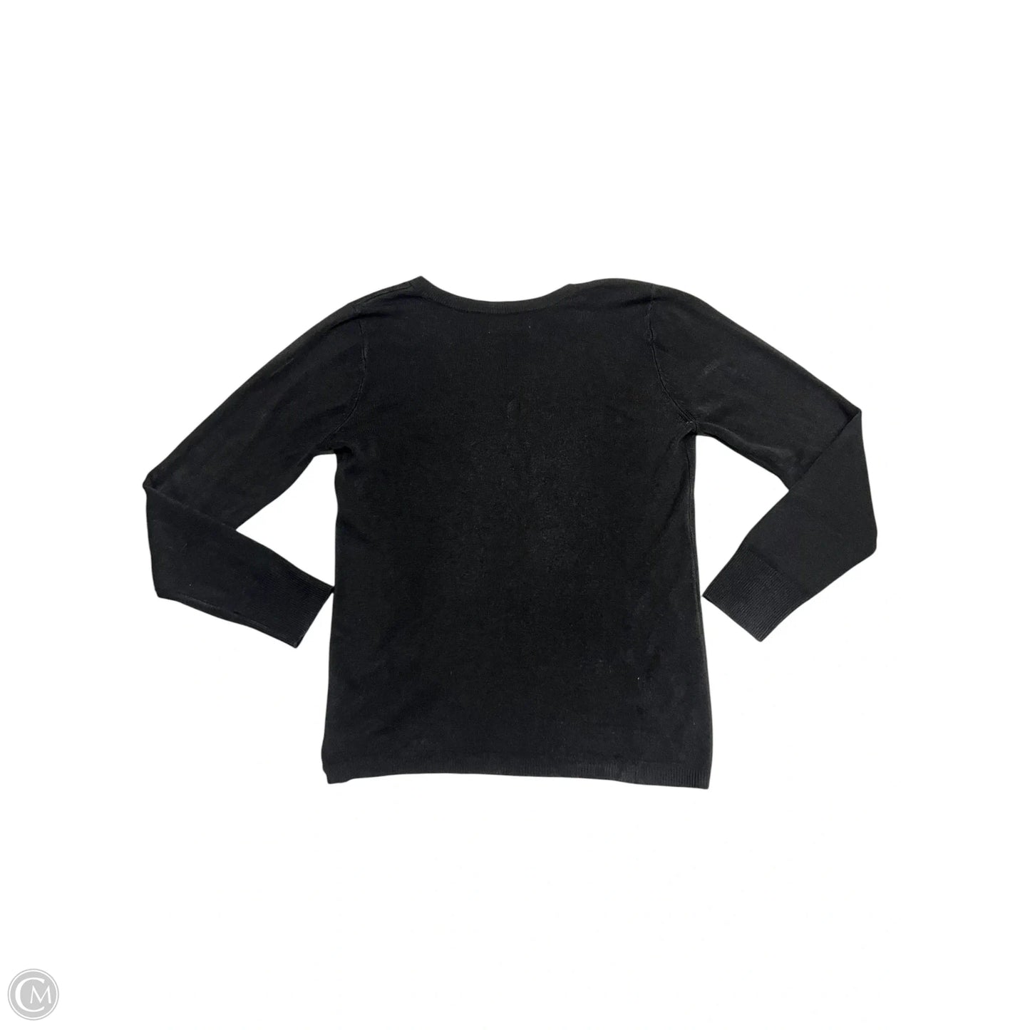 Sweater By Croft And Barrow In Black, Size: M