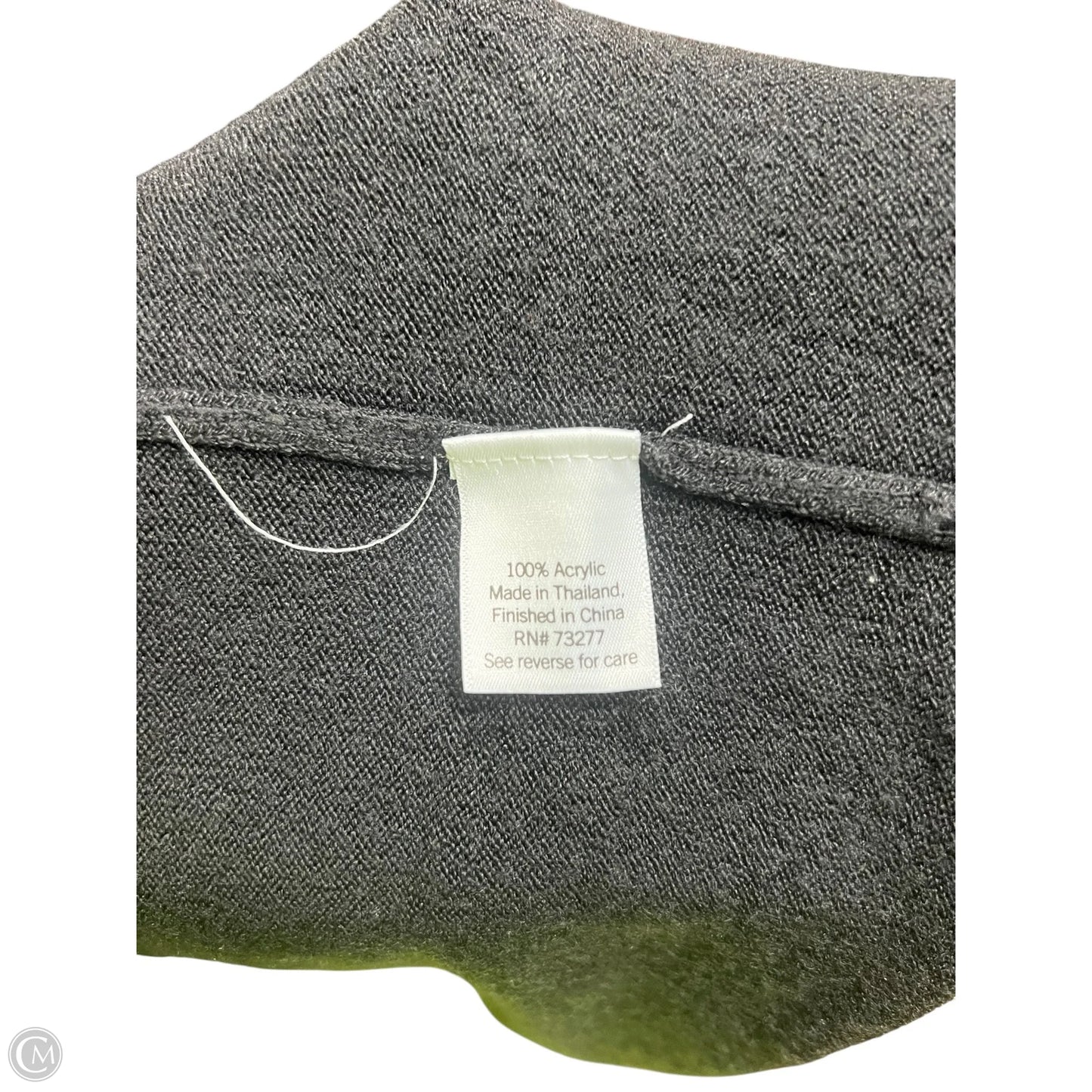 Sweater By Croft And Barrow In Black, Size: M