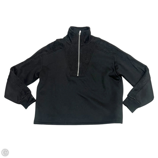 Sweatshirt Collar By C And C In Black, Size: M