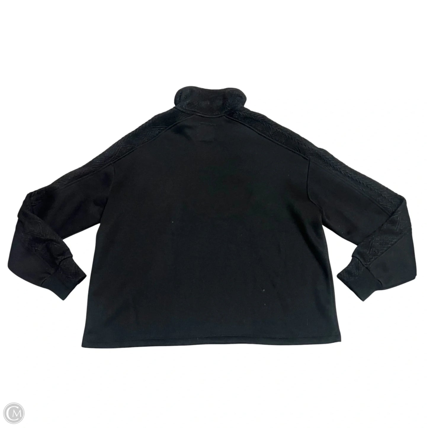Sweatshirt Collar By C And C In Black, Size: M