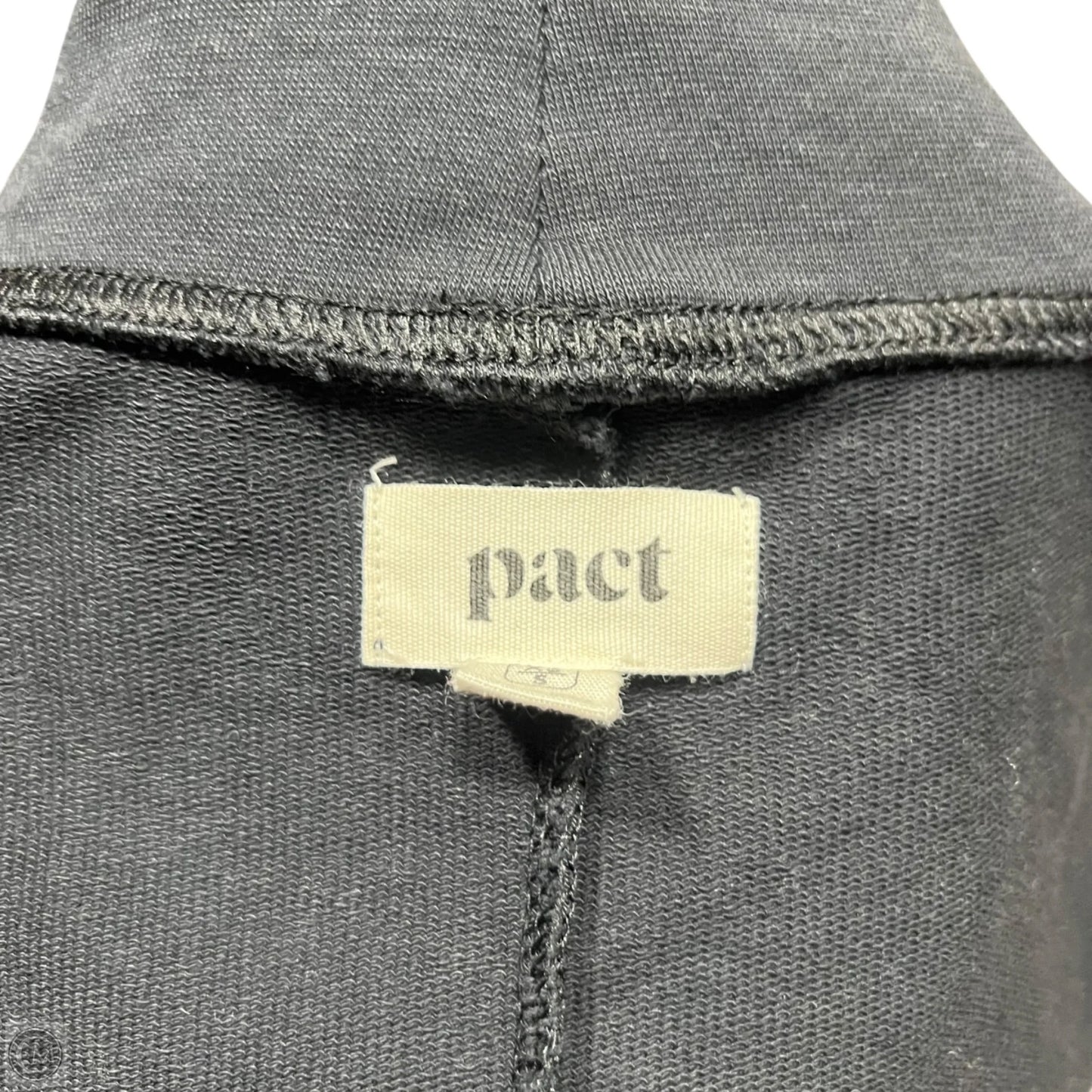 Sweater Cardigan By Pact In Black, Size: Xs
