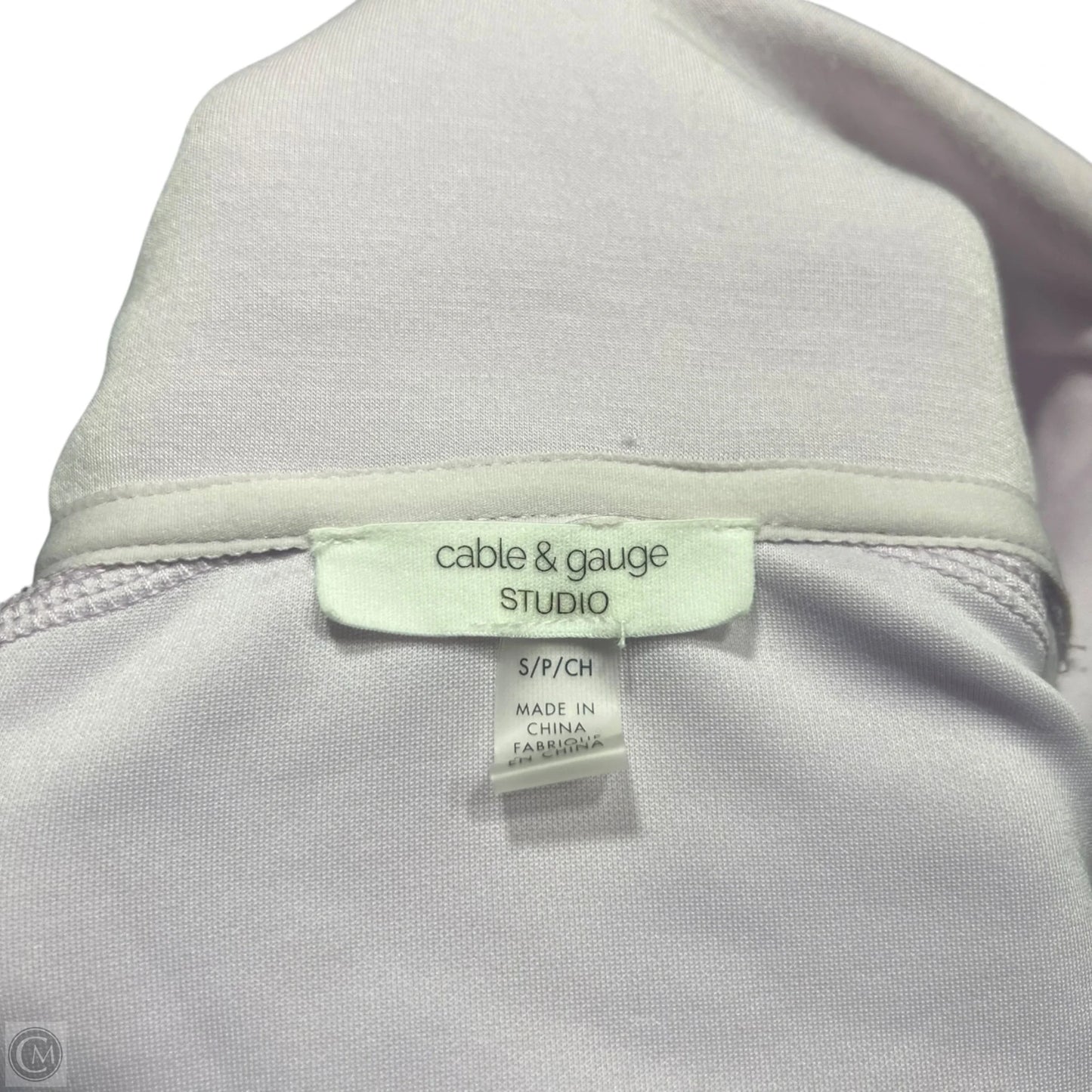 Sweatshirt Collar By Cable And Gauge In Purple, Size: S