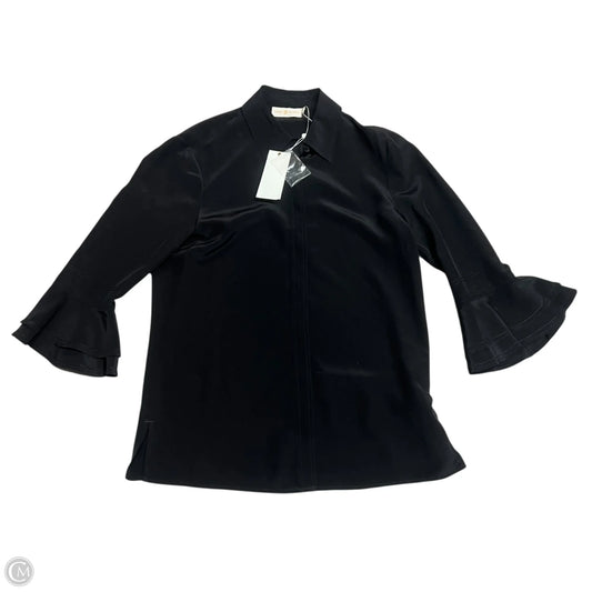 Top Long Sleeve Designer By Tory Burch In Black, Size: Xxs