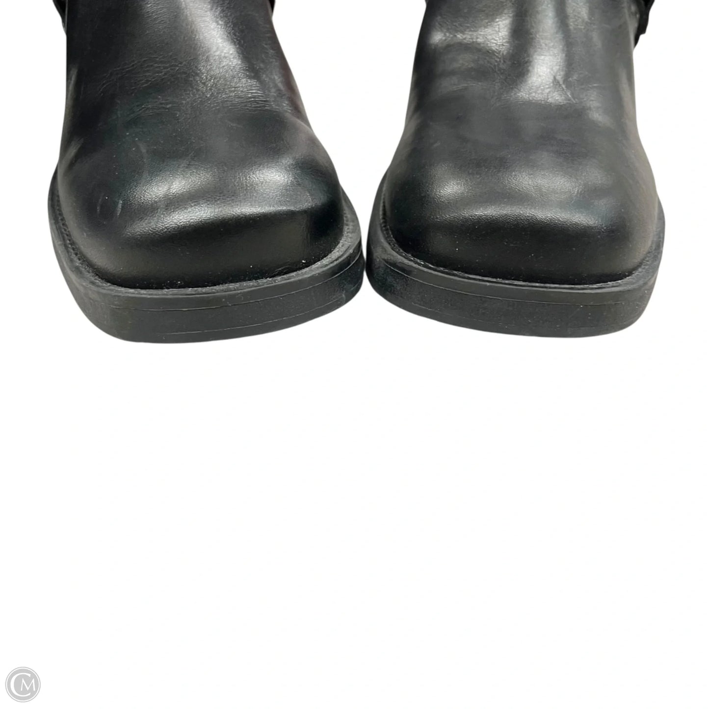 Boots Knee Heels By Arezzo In Black, Size: 7