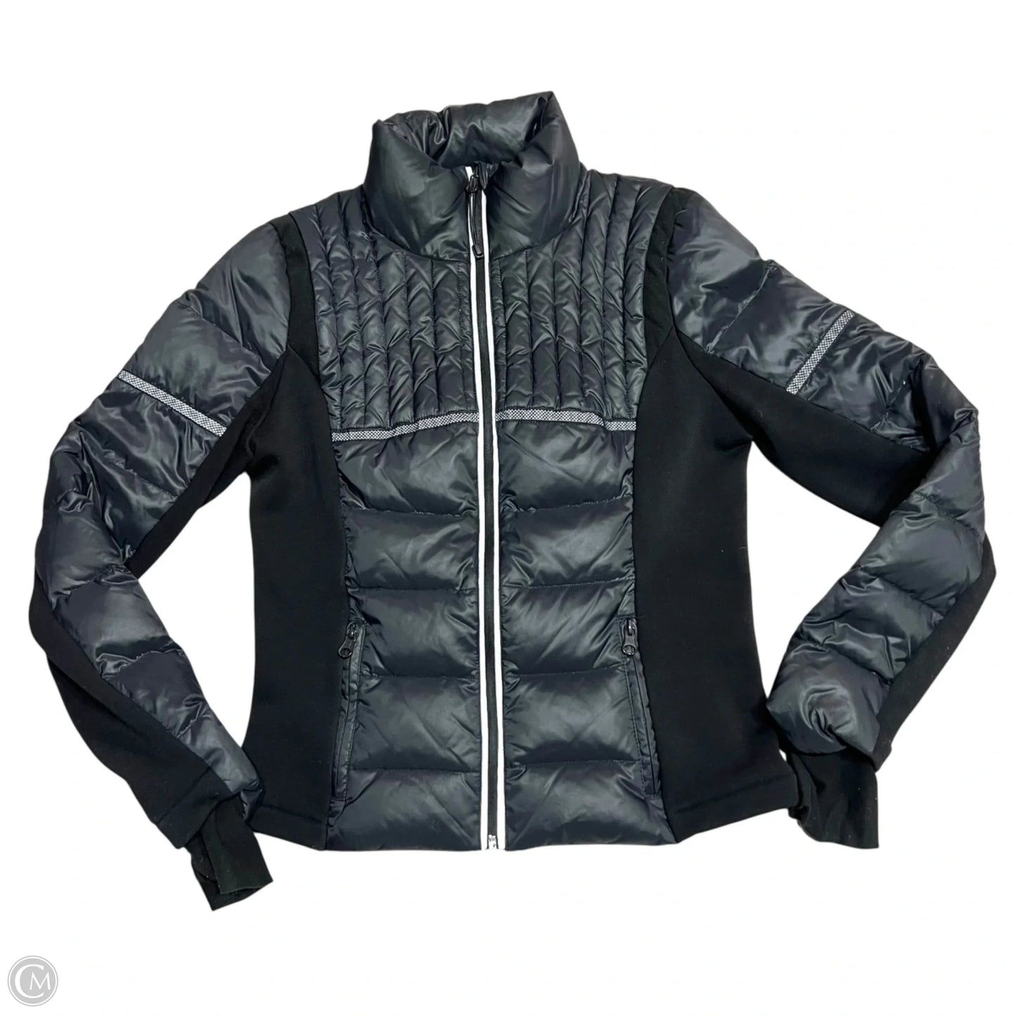 Jacket Puffer & Quilted By Blanc Nolr In Black, Size: M