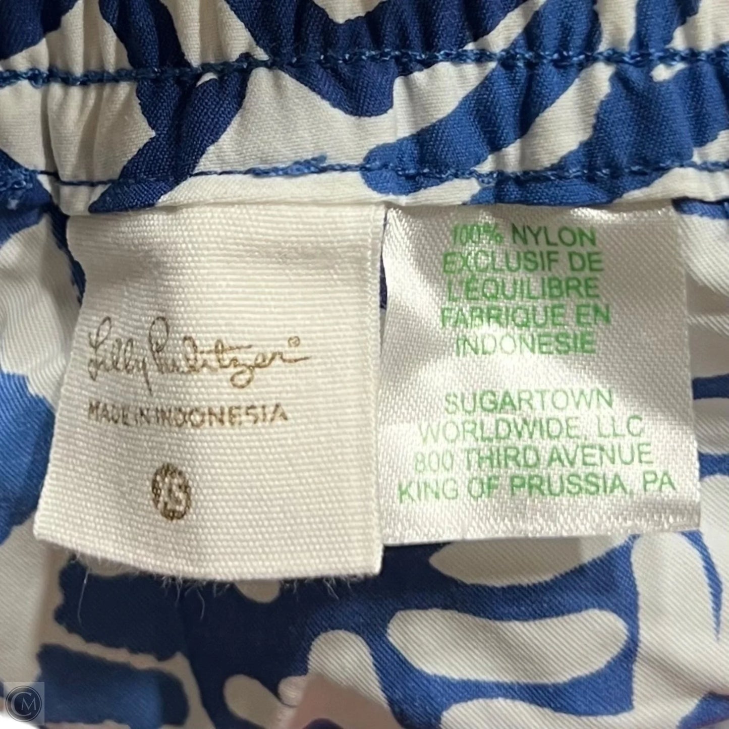 Shorts Designer By Lilly Pulitzer In Blue, Size: 0
