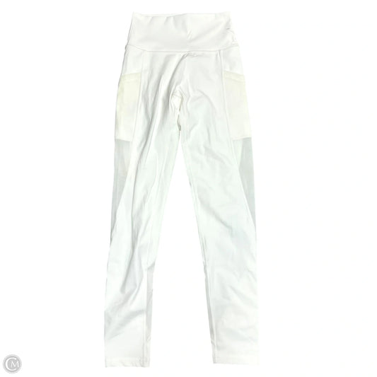 Athletic Leggings By Aerie In Cream, Size: 4