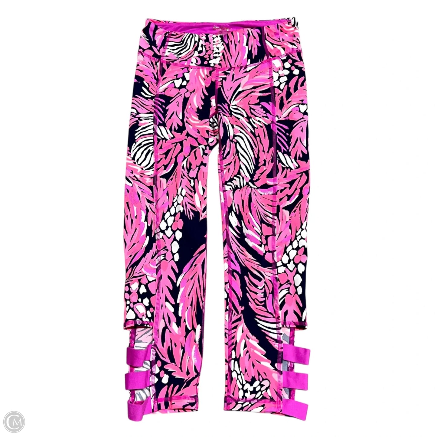 Pants Designer By Lilly Pulitzer In Pink & Purple, Size: 0