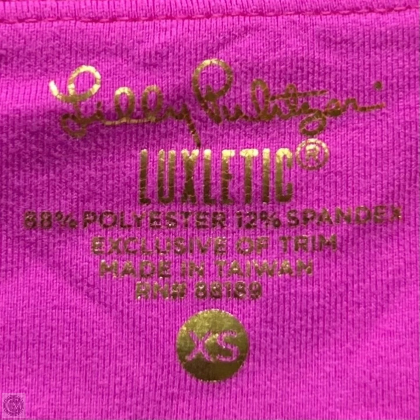 Pants Designer By Lilly Pulitzer In Pink & Purple, Size: 0