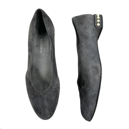 Shoes Designer By Stuart Weitzman In Grey, Size: 10