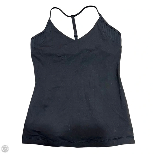Athletic Tank Top By Lululemon In Black, Size: M
