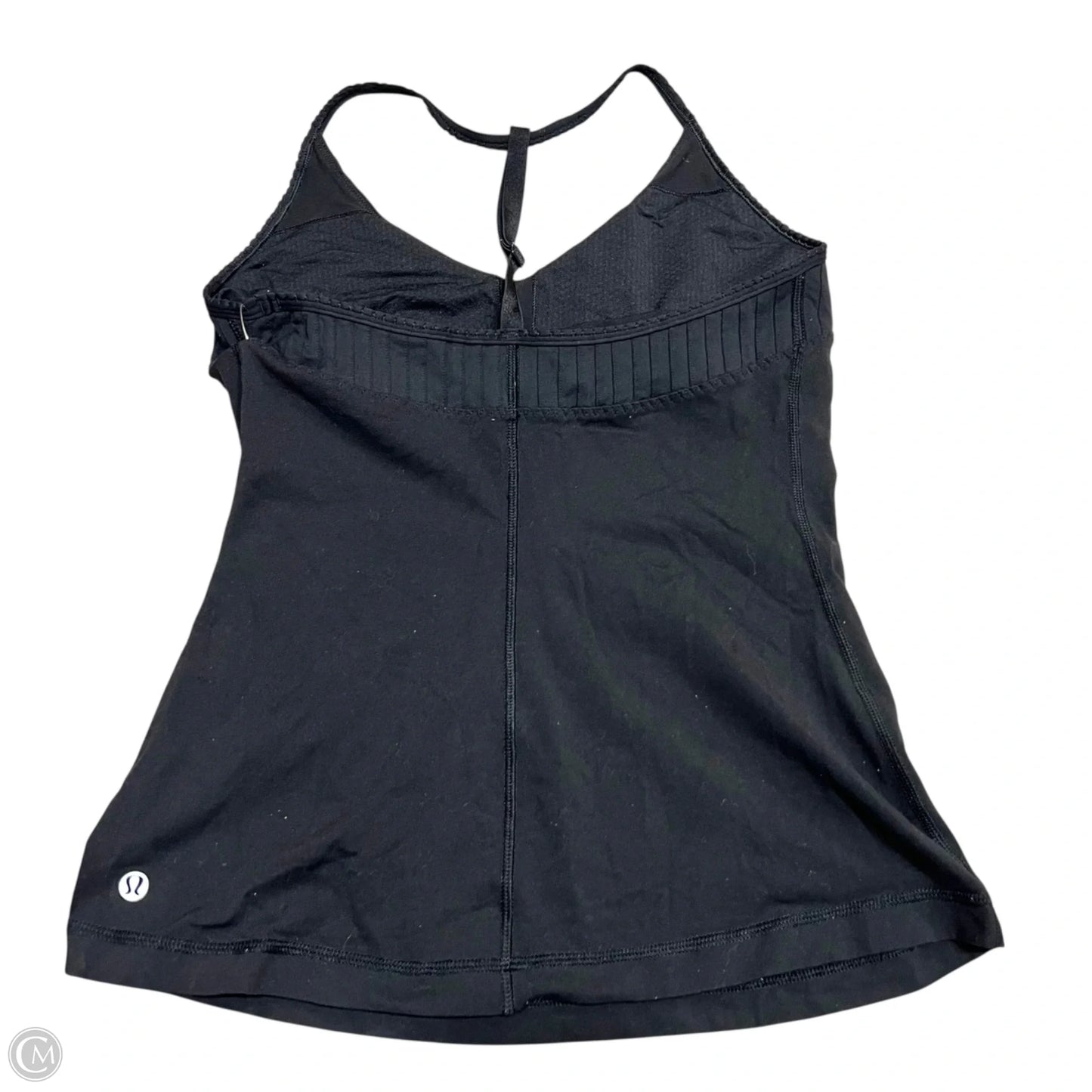 Athletic Tank Top By Lululemon In Black, Size: M