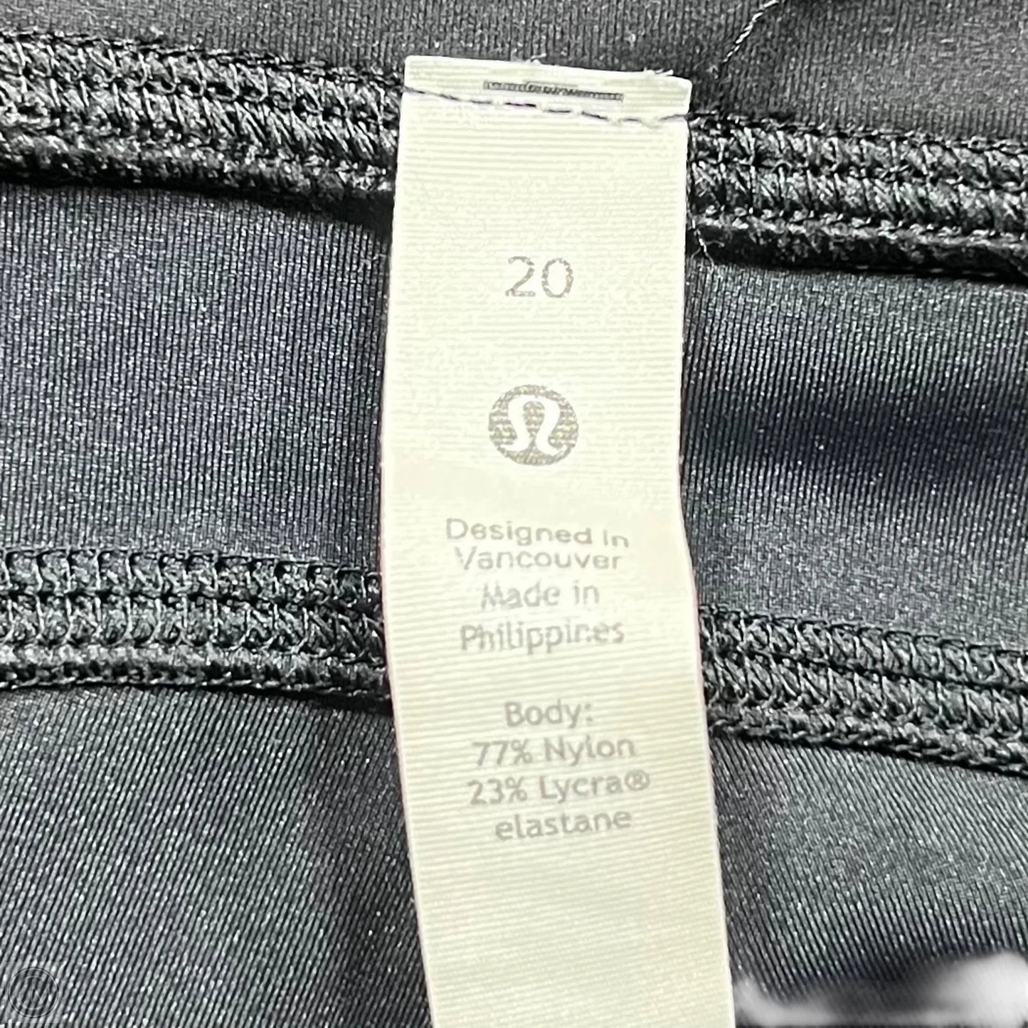 Athletic Pants By Lululemon In Black, Size: 20