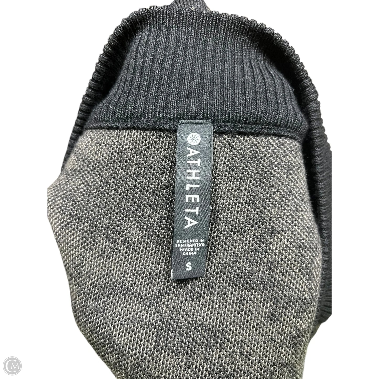 Sweater By Athleta In Black & Brown, Size: S