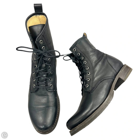 Boots Designer By Frye In Black, Size: 10