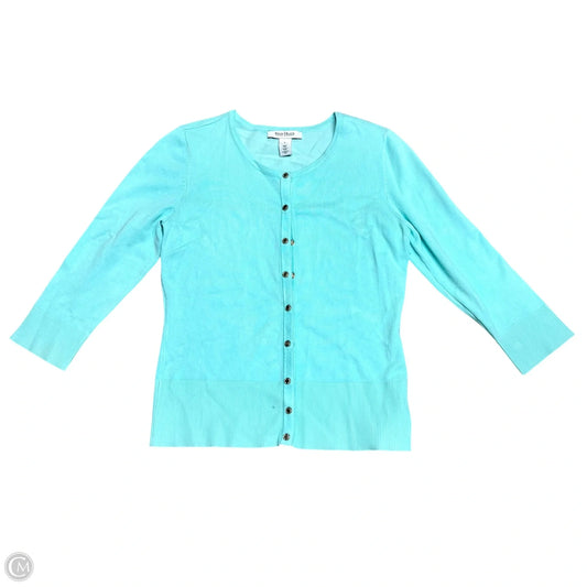 Sweater Cardigan By White House Black Market In Blue, Size: S