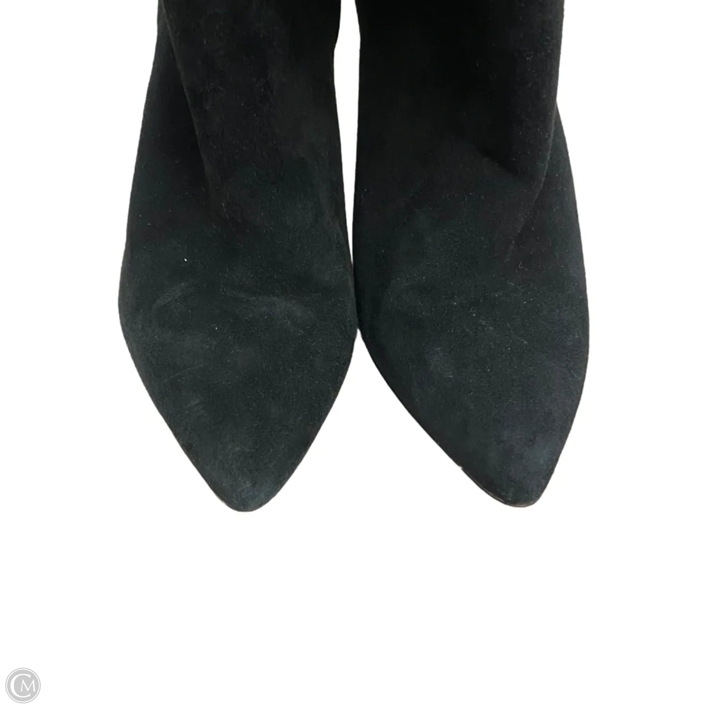 Boots Knee Heels By Something Navy In Black, Size: 9