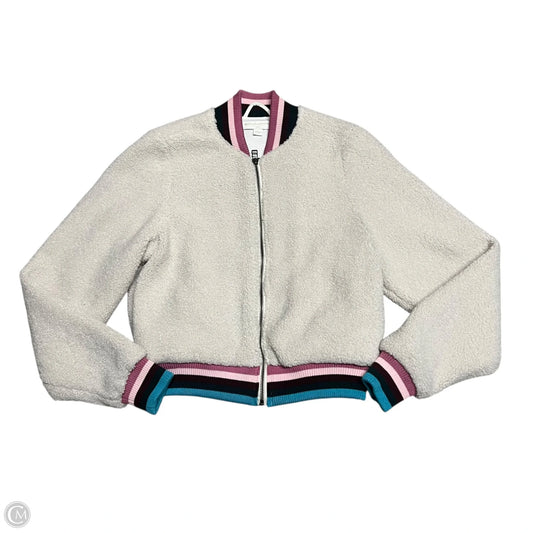 Jacket Faux Fur & Sherpa By Spiritual Gangster In Cream, Size: S