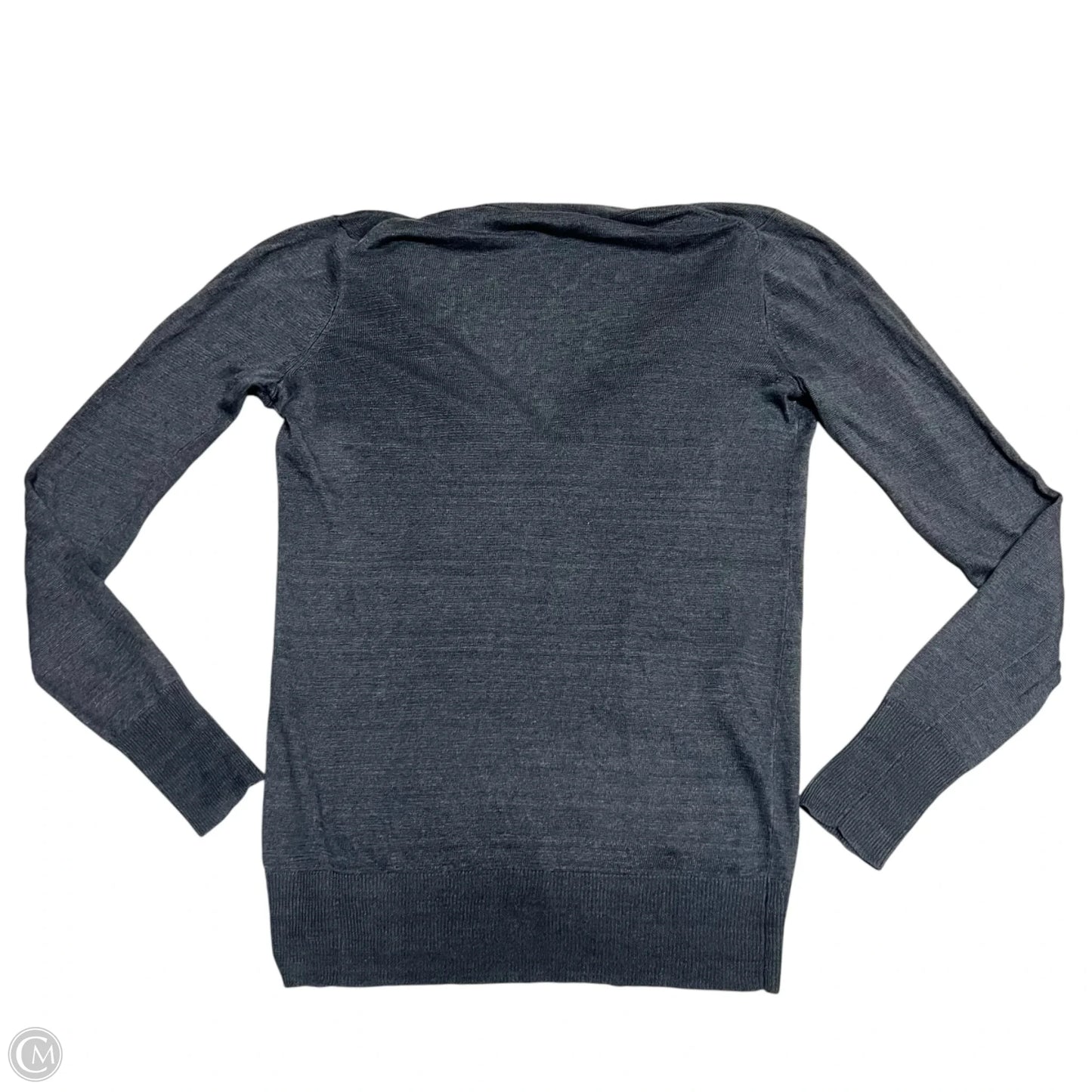 Sweater Cardigan By J. Crew In Grey, Size: S