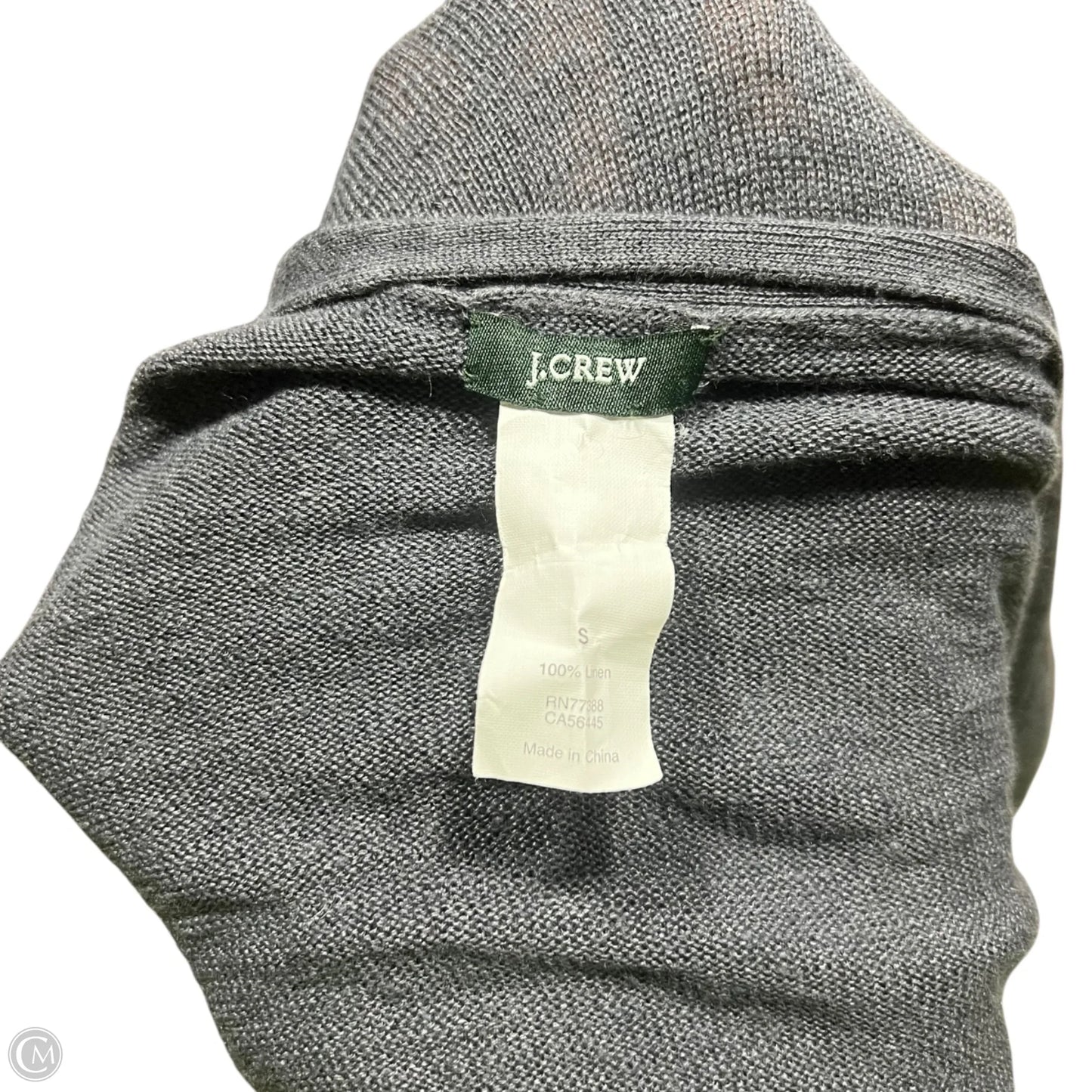Sweater Cardigan By J. Crew In Grey, Size: S