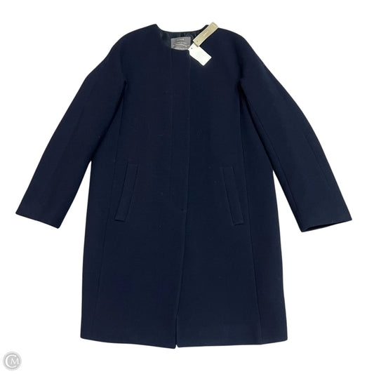 Coat Wool By J. Crew In Navy, Size: S