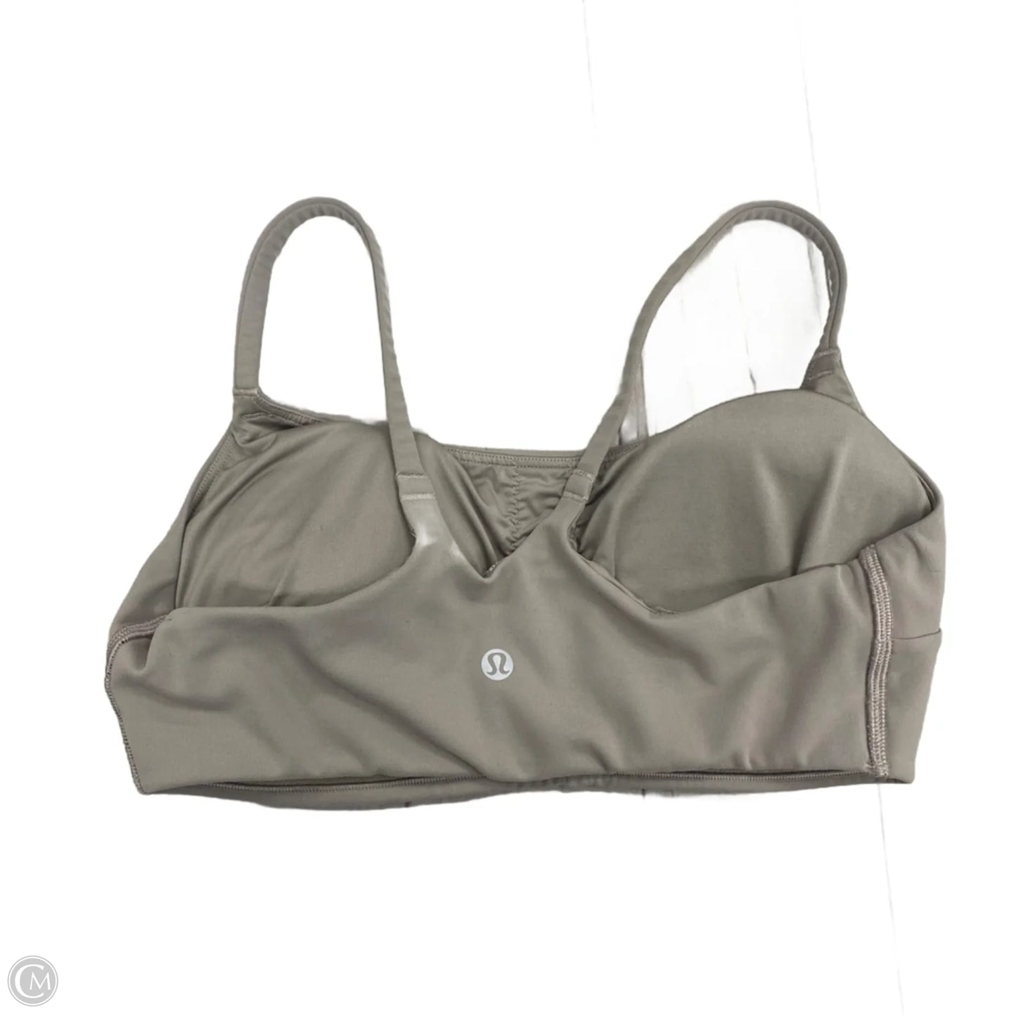 Athletic Bra By Lululemon In Taupe, Size: M