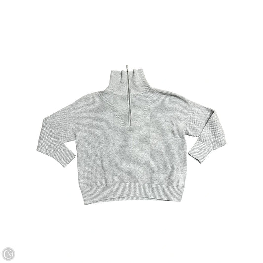Sweatshirt Collar By Aerie In Grey, Size: M