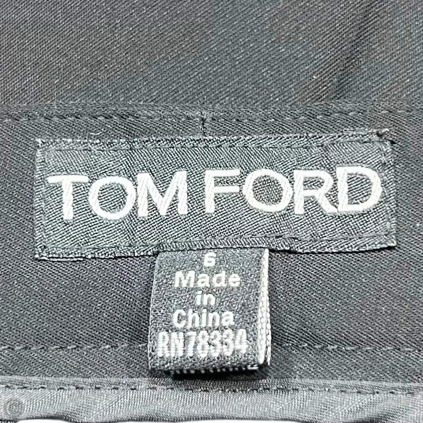 Pants Luxury Designer By Tom Ford In Black, Size: 6