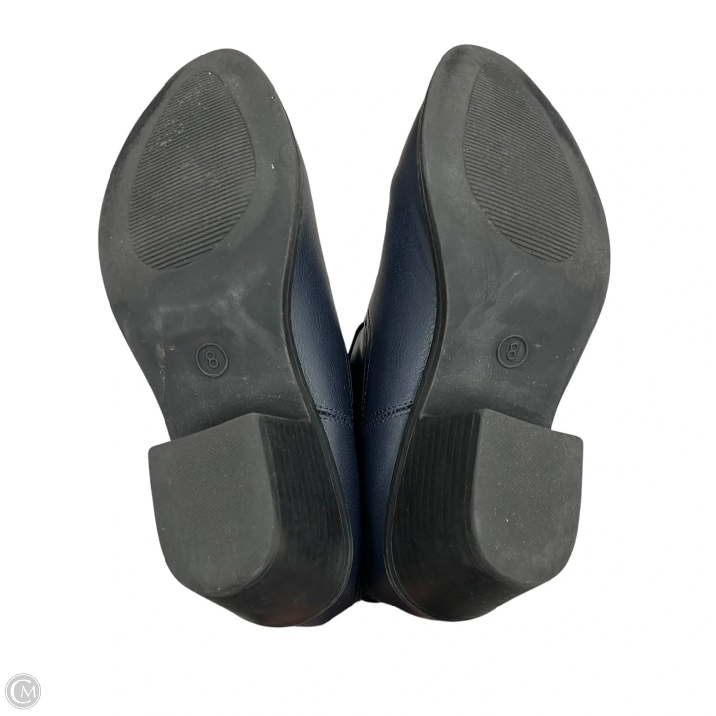 Boots Western In Navy, Size: 8