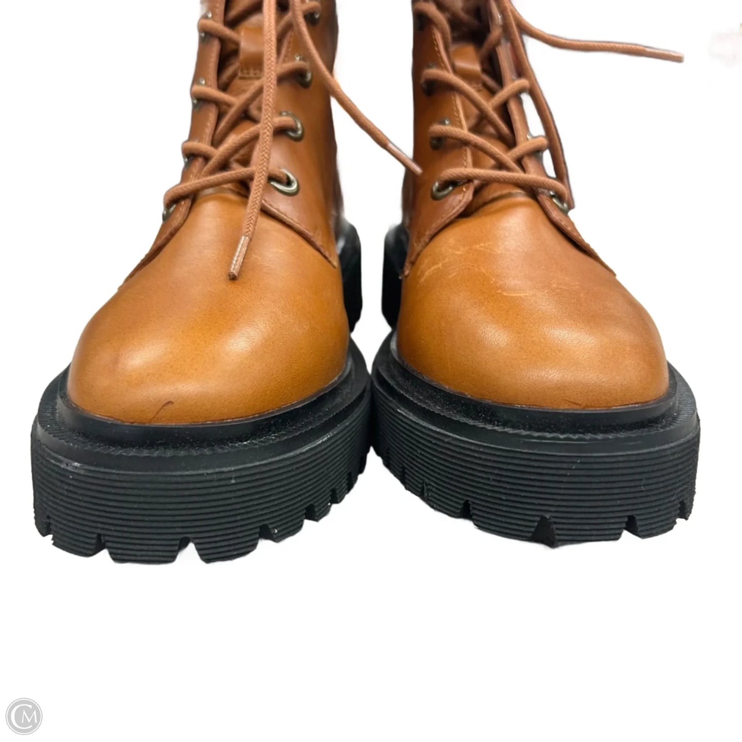 Boots Combat By Madewell In Brown, Size: 9.5