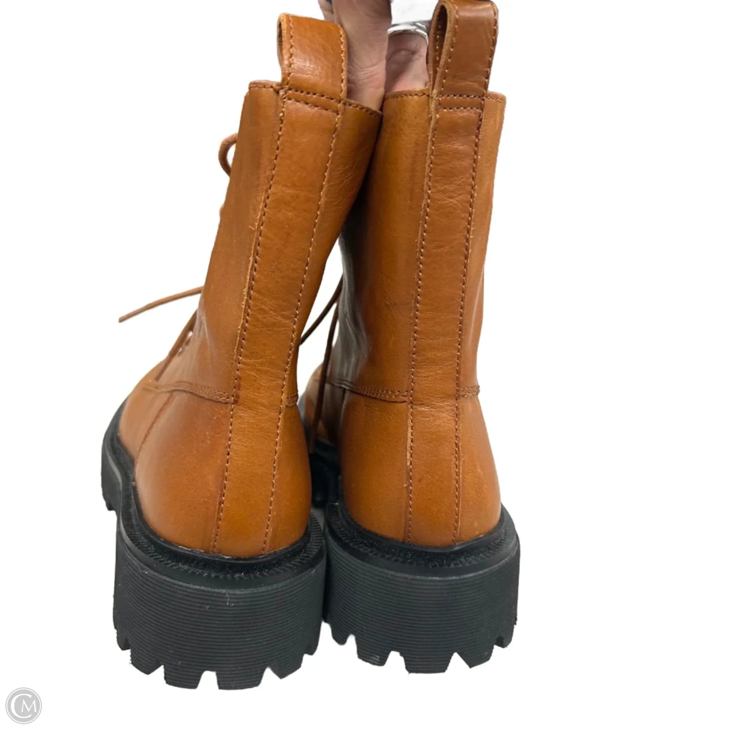 Boots Combat By Madewell In Brown, Size: 9.5