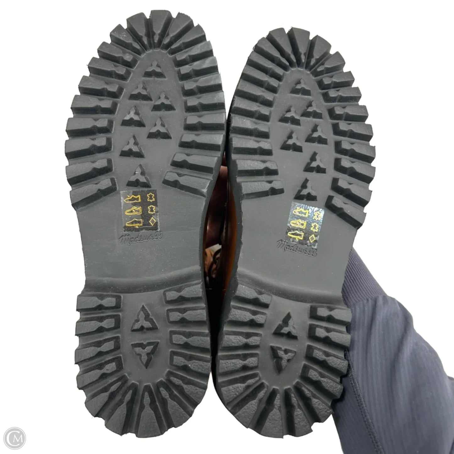 Boots Combat By Madewell In Brown, Size: 9.5