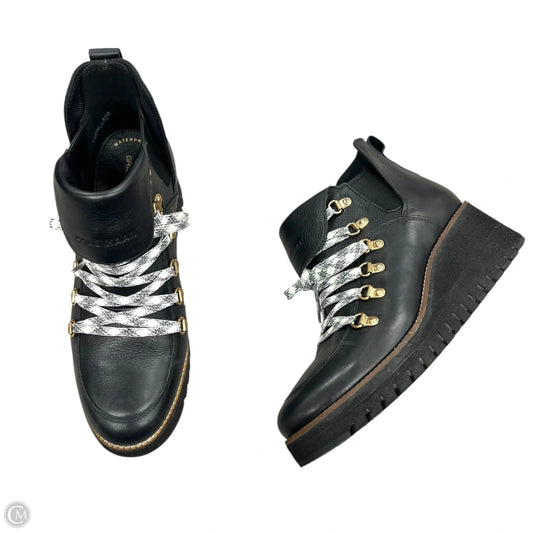 Boots Hiking By Cole-haan In Black, Size: 9.5