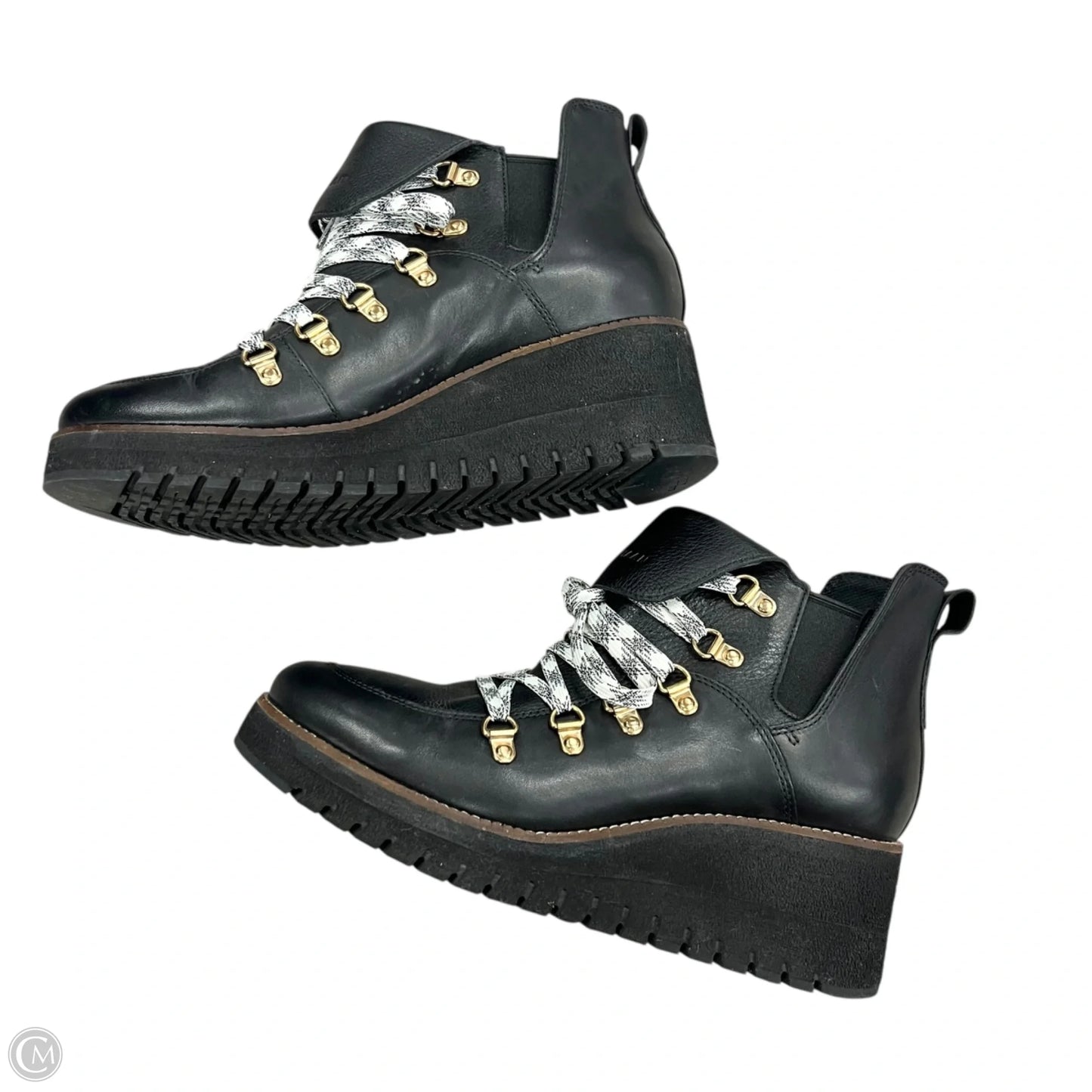 Boots Hiking By Cole-haan In Black, Size: 9.5