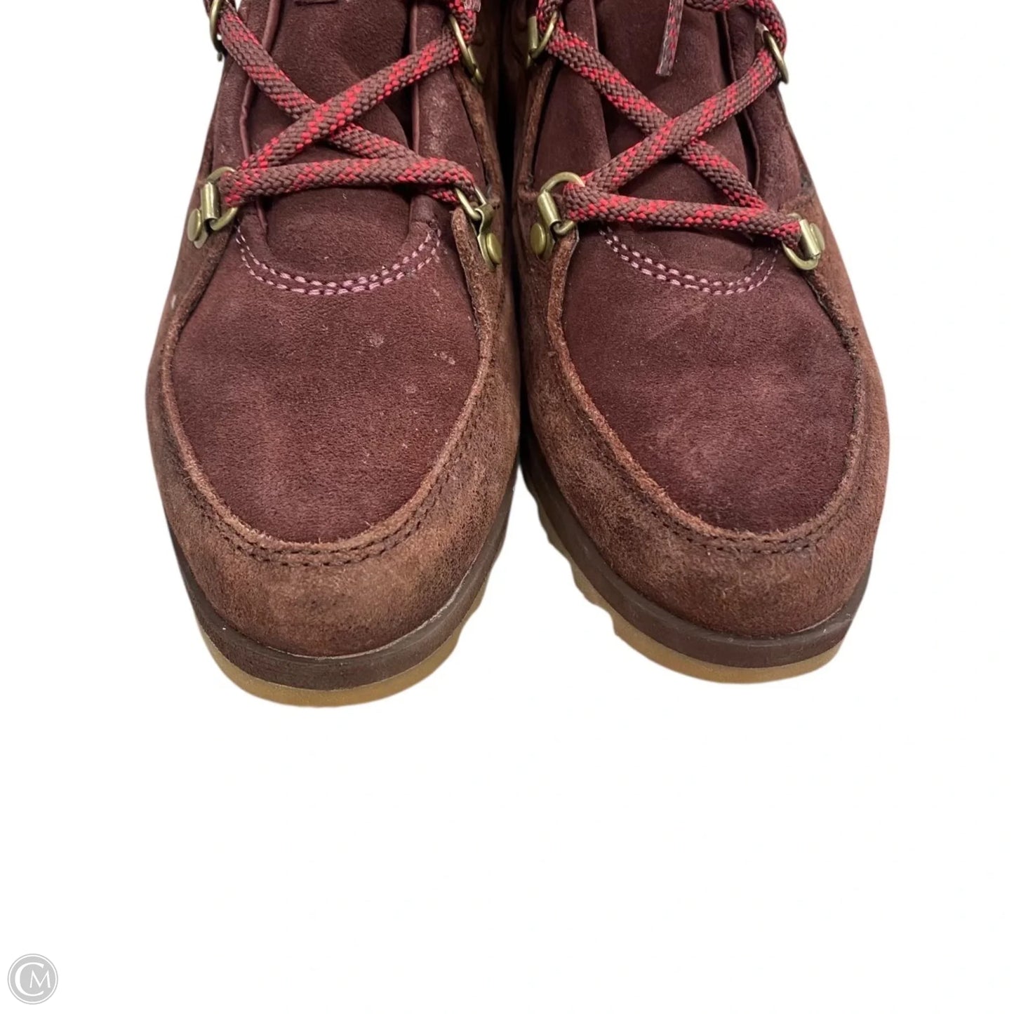 Boots Hiking By Sorel In Red, Size: 9.5