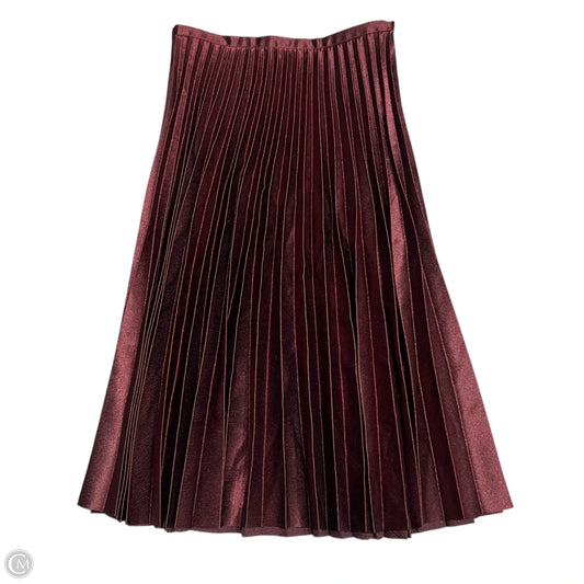 Skirt Maxi By Banana Republic In Red, Size: 2