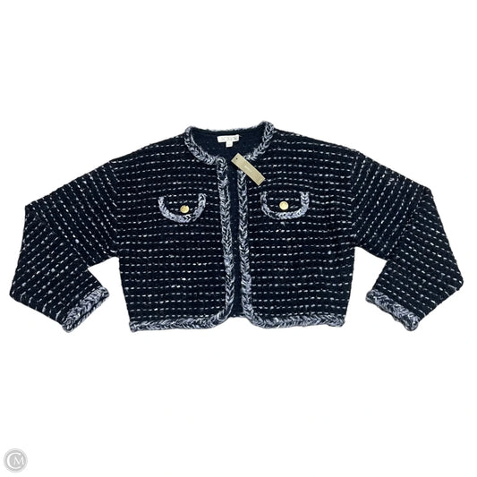Sweater Cardigan By J. Crew In Blue, Size: M