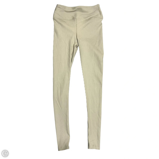 Athletic Leggings By Year Of Ours In Cream, Size: 4