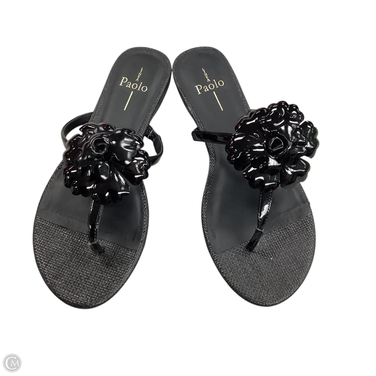 Sandals Flats By Linea Paolo In Black, Size: 8.5