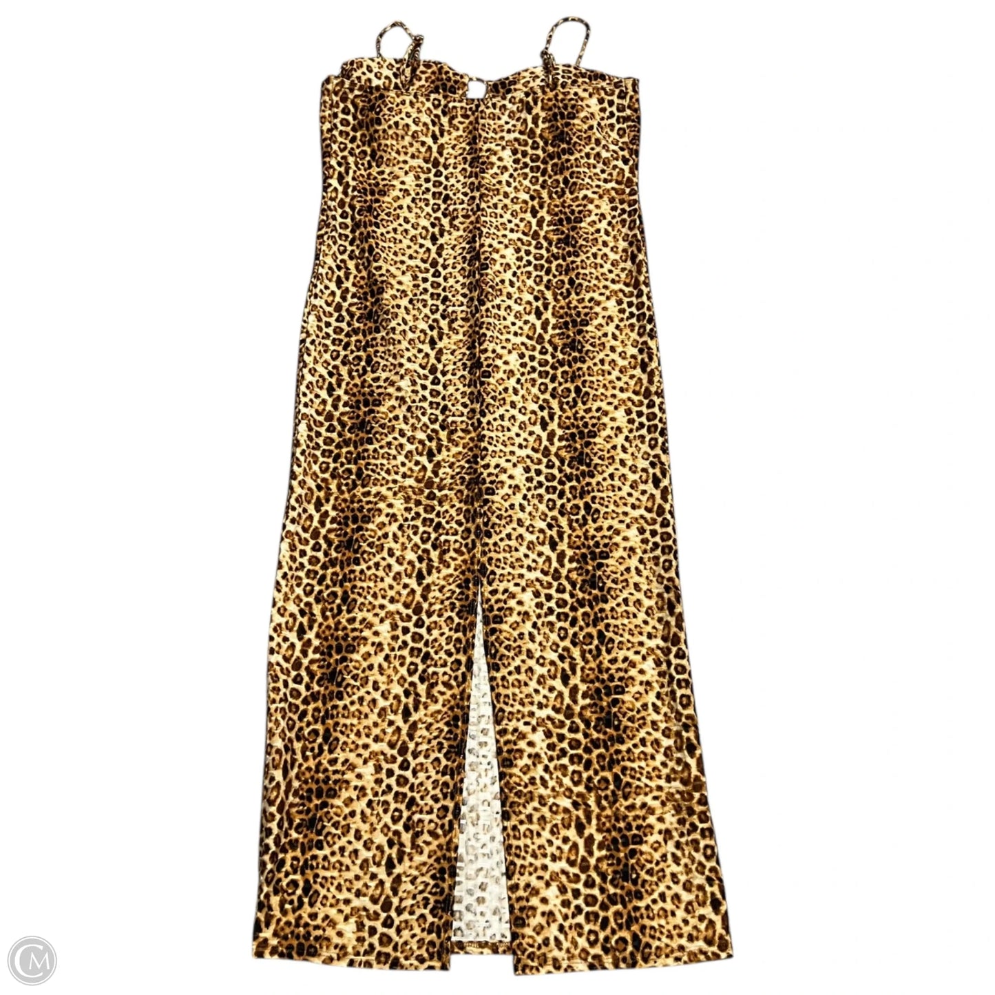 Dress Party Midi By Fashion Nova In Leopard Print, Size: 2x