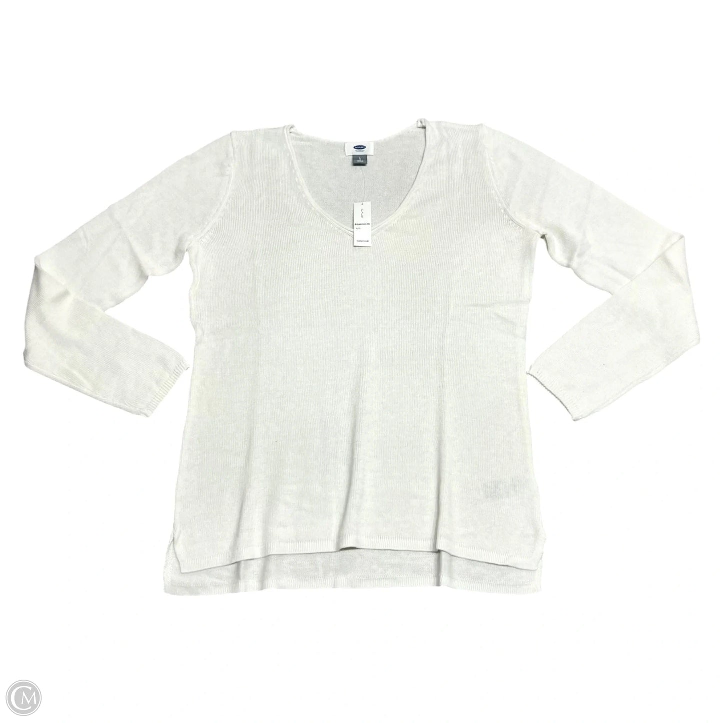 Sweater By Old Navy In Cream, Size: L