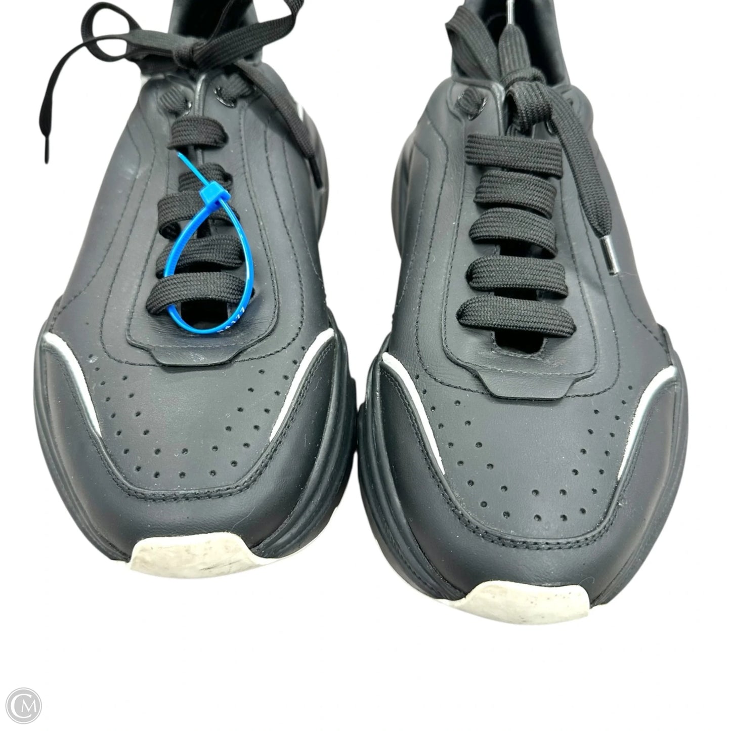 Shoes Luxury Designer By Dolce And Gabbana In Black & White, Size: 7.5