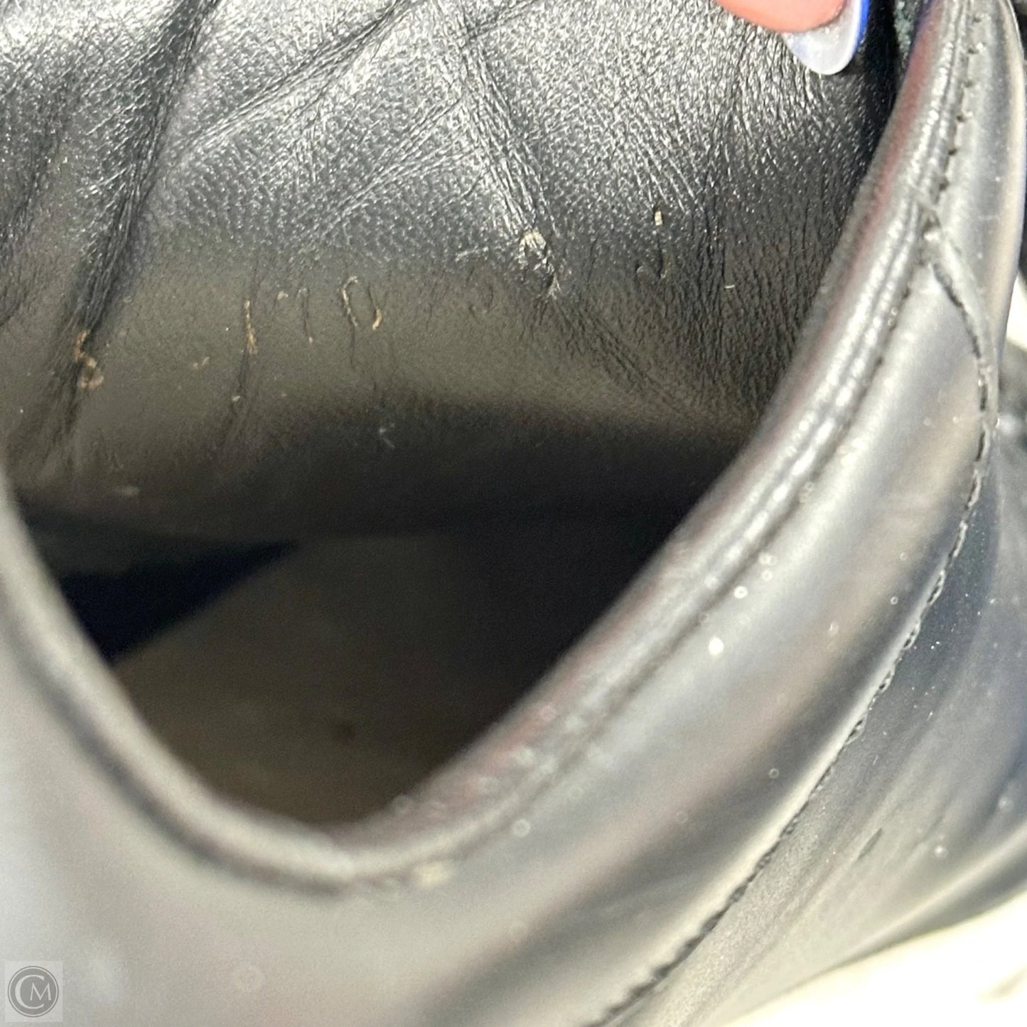 Shoes Luxury Designer By Alexander Mcqueen In Black & White, Size: 7.5