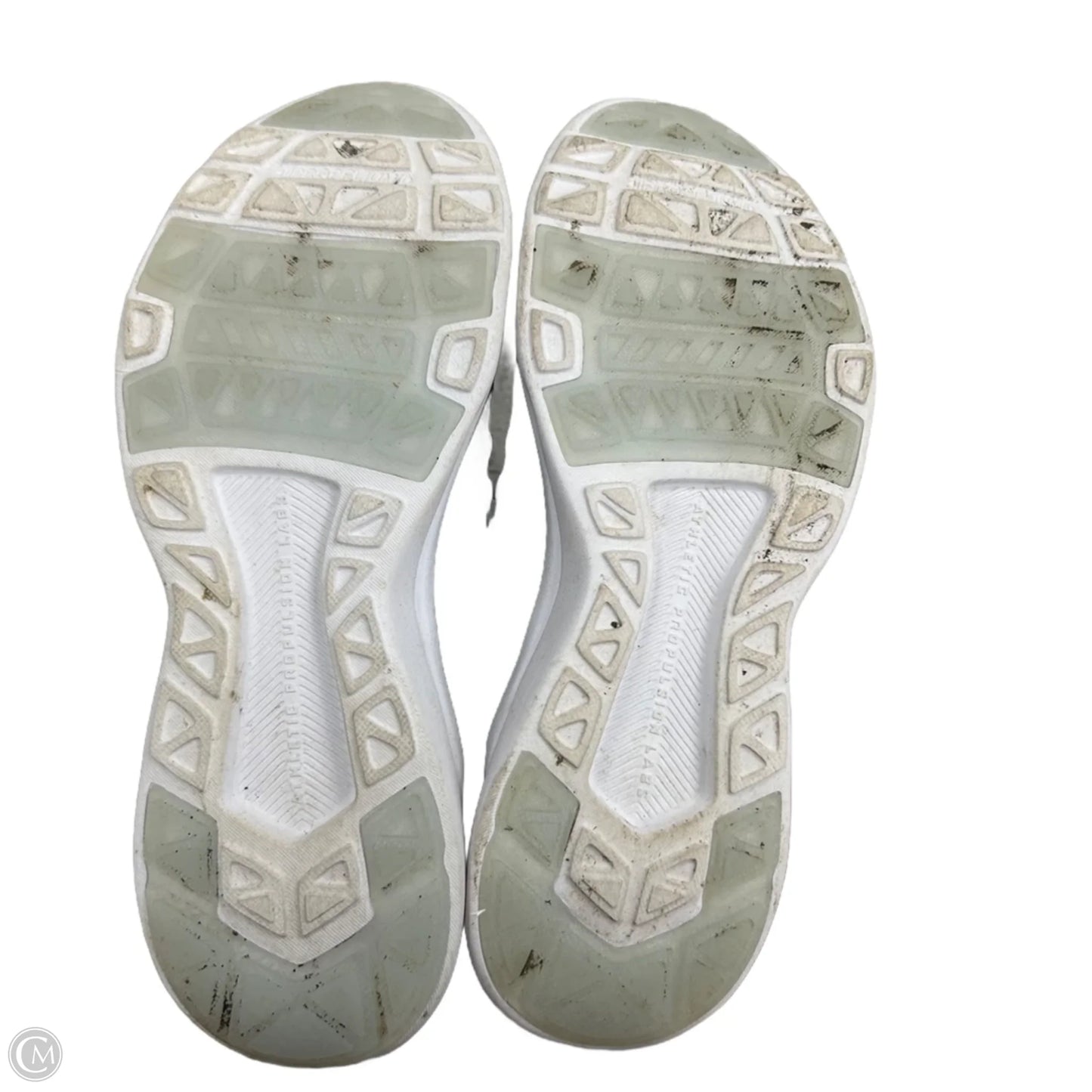 Shoes Designer By Apl In Grey, Size: 7.5