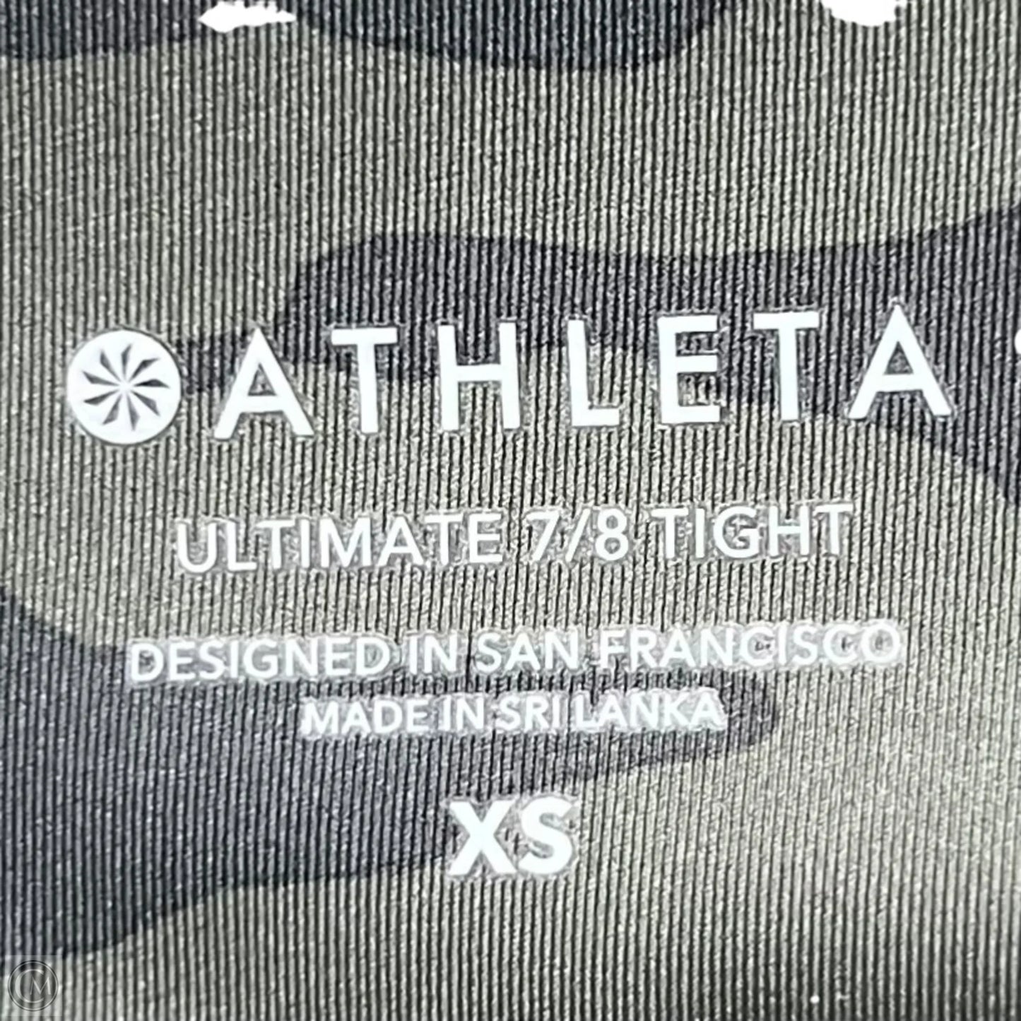 Athletic Leggings By Athleta In Camouflage Print, Size: 0
