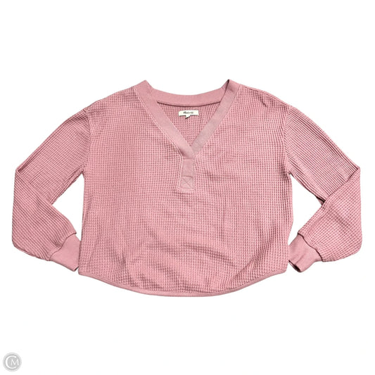 Sweater By Madewell In Mauve, Size: Xs