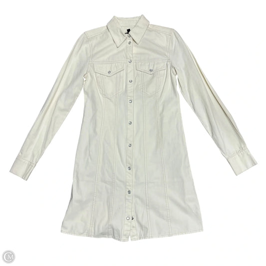 Dress Casual Midi By Veronica Beard In Cream, Size: Xs