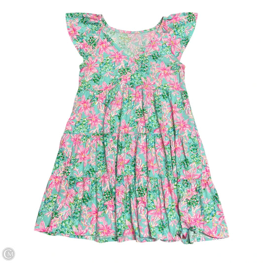 Dress Designer By Lilly Pulitzer In Blue & Pink, Size: M