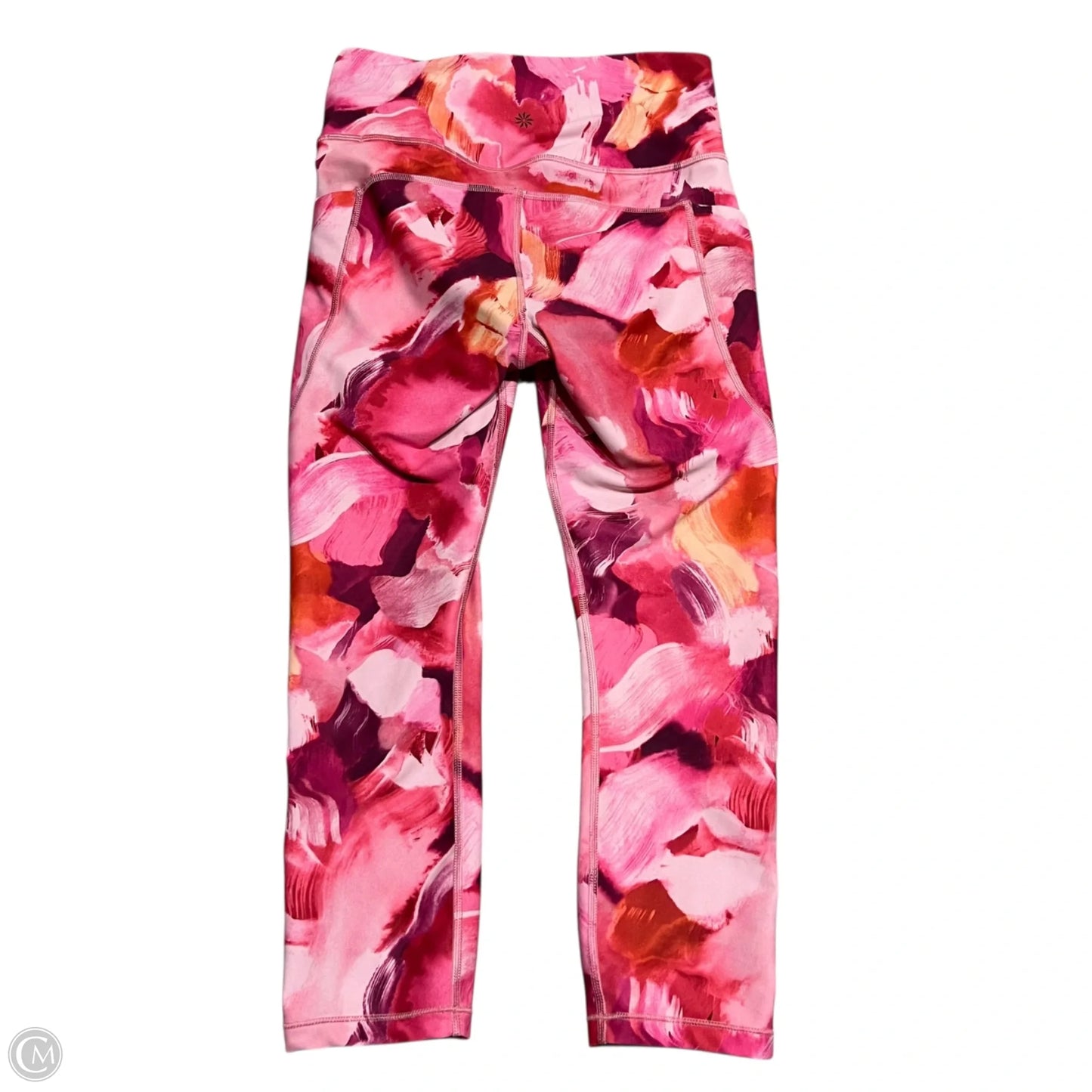 Athletic Capris By Athleta In Pink, Size: 4