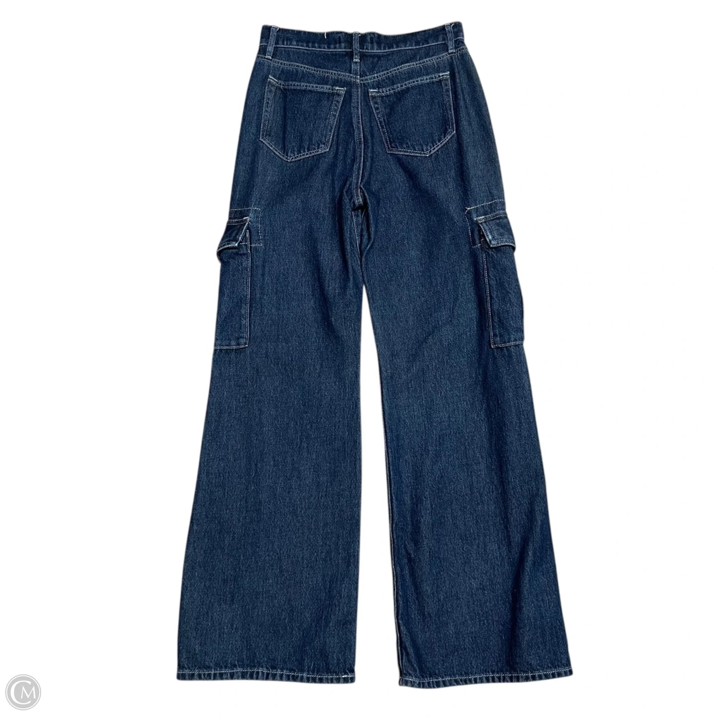 Jeans Boyfriend By Loft In Blue Denim, Size: 0